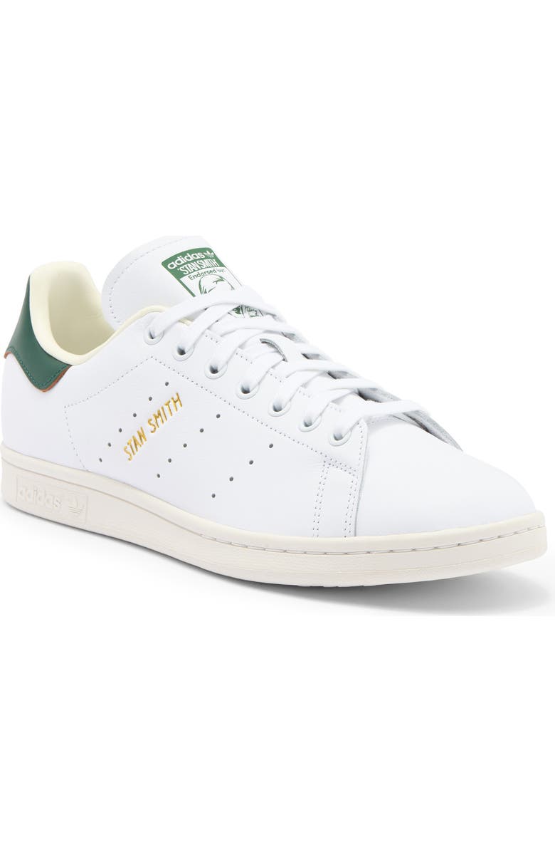 adidas Stan Smith Low Top Sneaker, Main, color, White/Collegiate Green