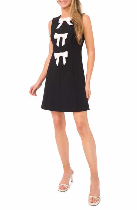 CeCe Bow Detail Minidress