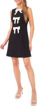 CeCe Bow Detail Minidress