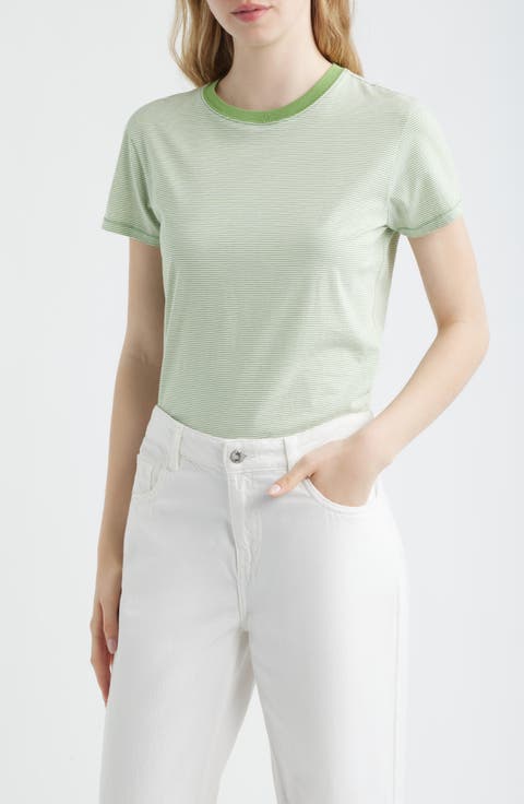The Stripe Cotton Baby Tee