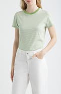 FRAME The Stripe Cotton Baby Tee