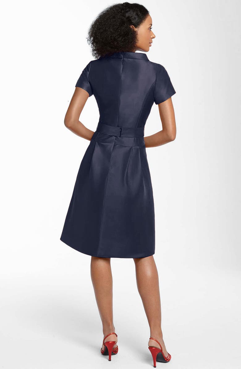 Teri Jon Roll Neck Party Dress, Alternate, color, 