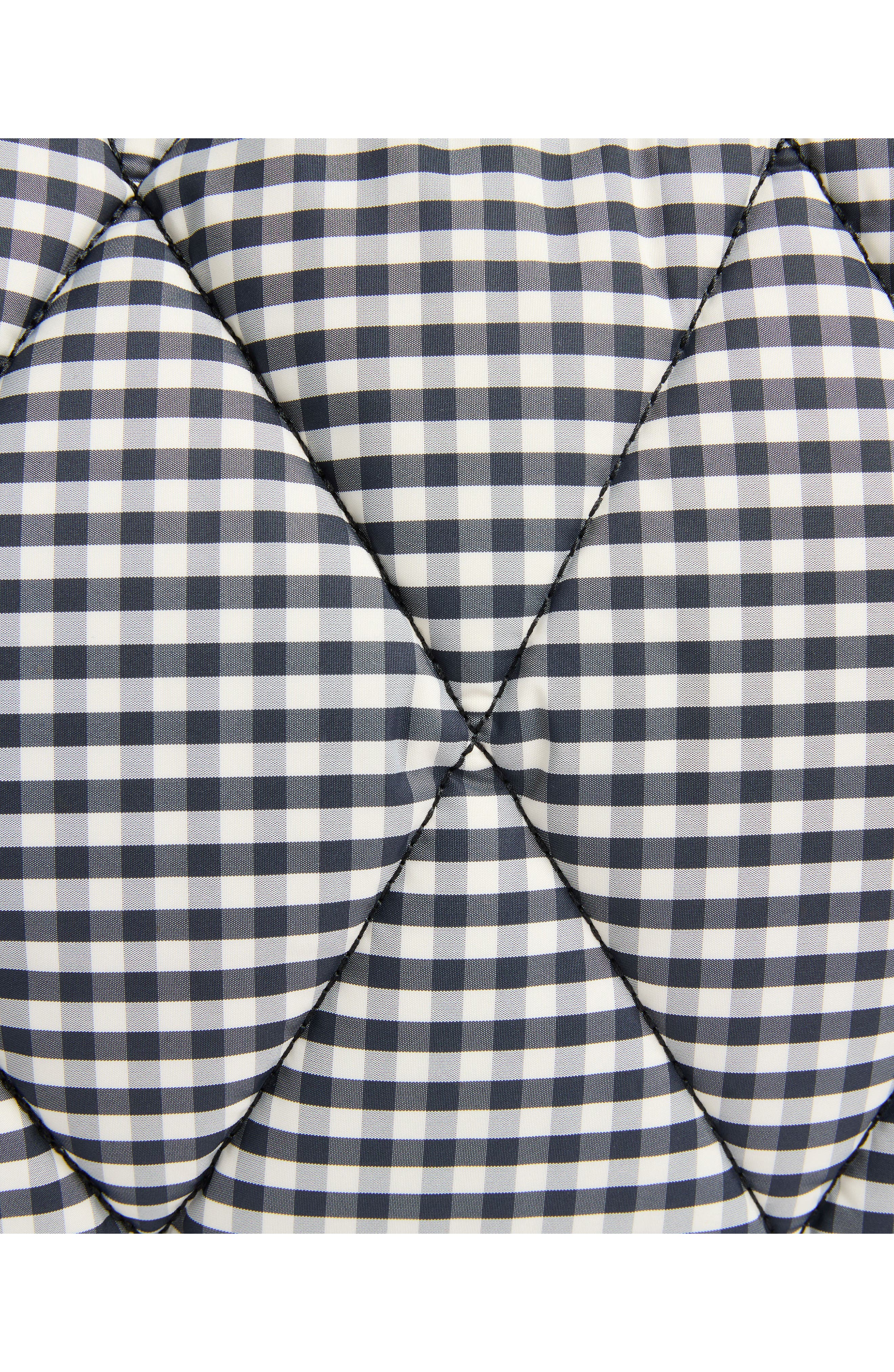 Barbour Mini Riah Gingham Diamond Quilted Tote, Alternate, color, Gingham Check