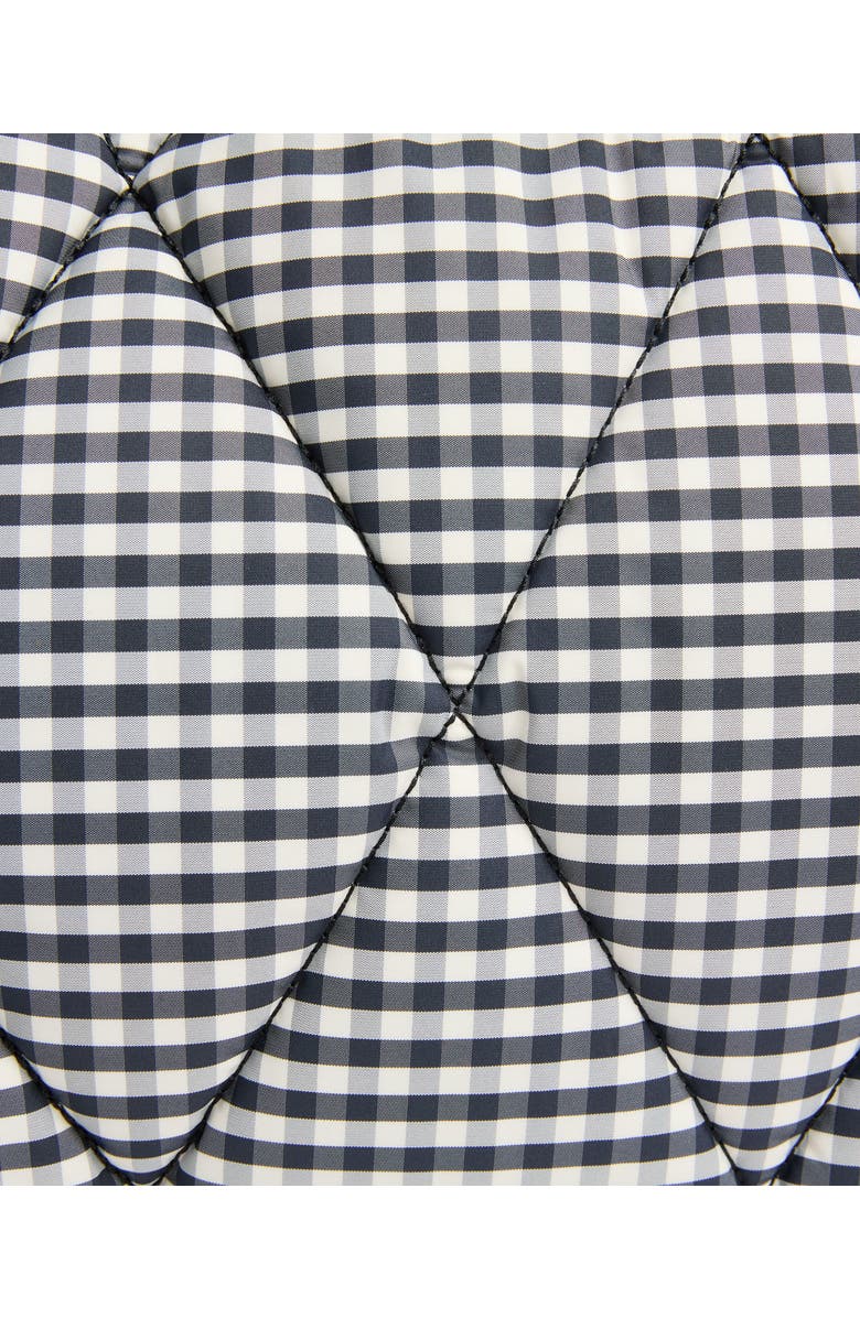 Barbour Mini Riah Gingham Diamond Quilted Tote, Alternate, color, Gingham Check