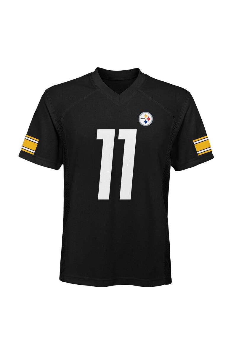 Outerstuff Youth Chase Claypool Black Pittsburgh Steelers Replica Player Jersey, Alternate, color,