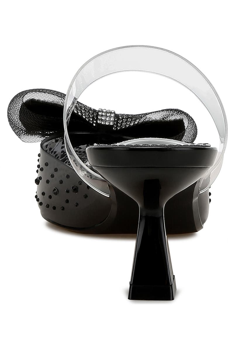 LONDON RAG Freja Rhinestone Kitten Heel Mule, Alternate, color,