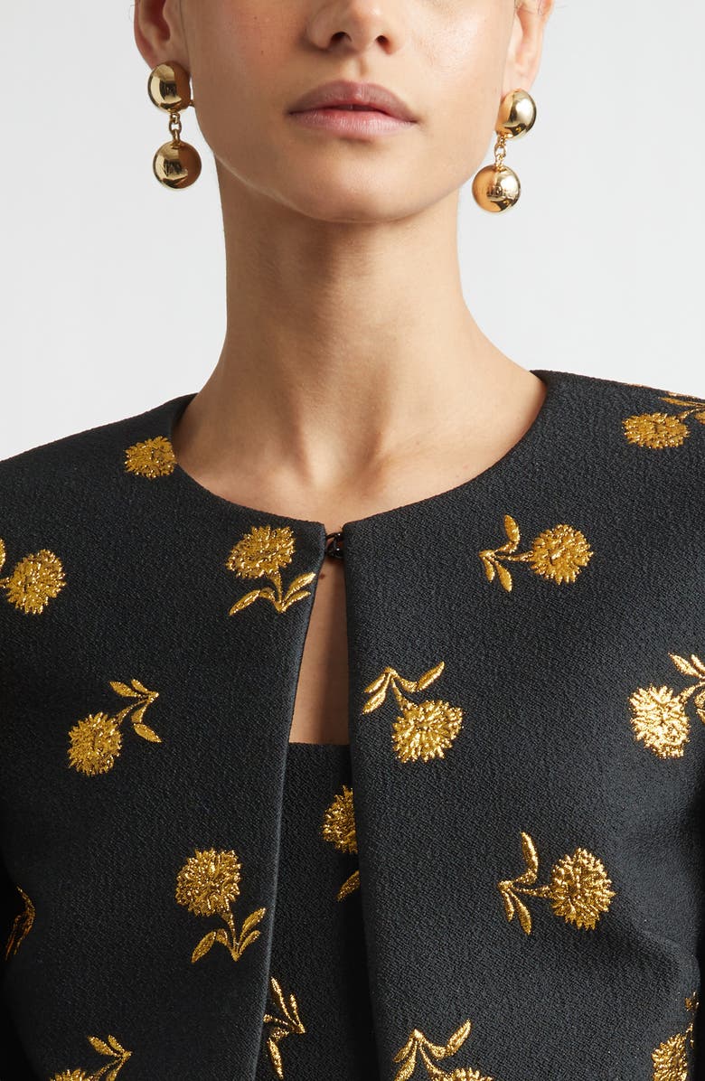 Carolina Herrera Ball Drop Earrings, Alternate, color, Gold