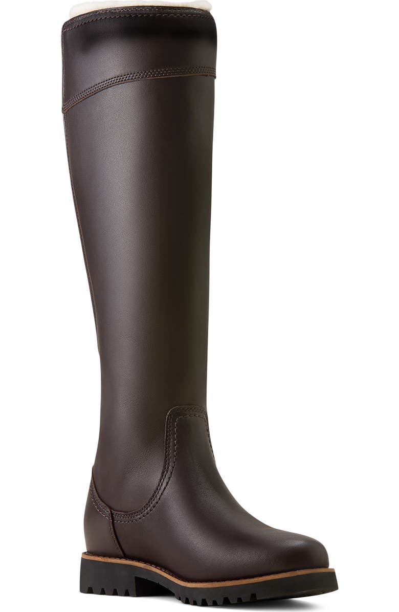 Ariat Arlington Waterproof Tall Boot, Main, color, Brown