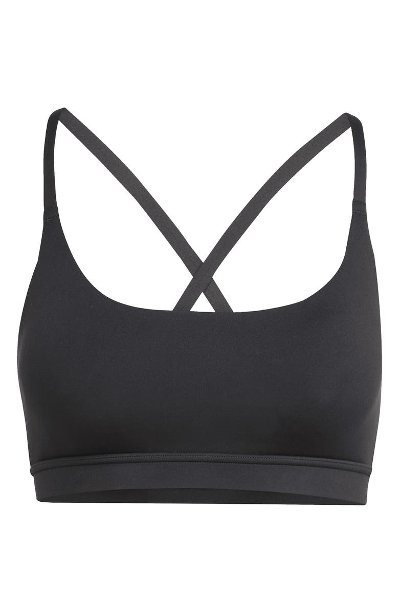 adidas All Me Sports Bra, Alternate, color, Black