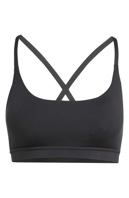 Adidas Originals Adidas All Me Sports Bra In Black