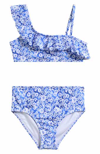 Raisins Kids' Floral Ruffle Two-Piece Swimsuit