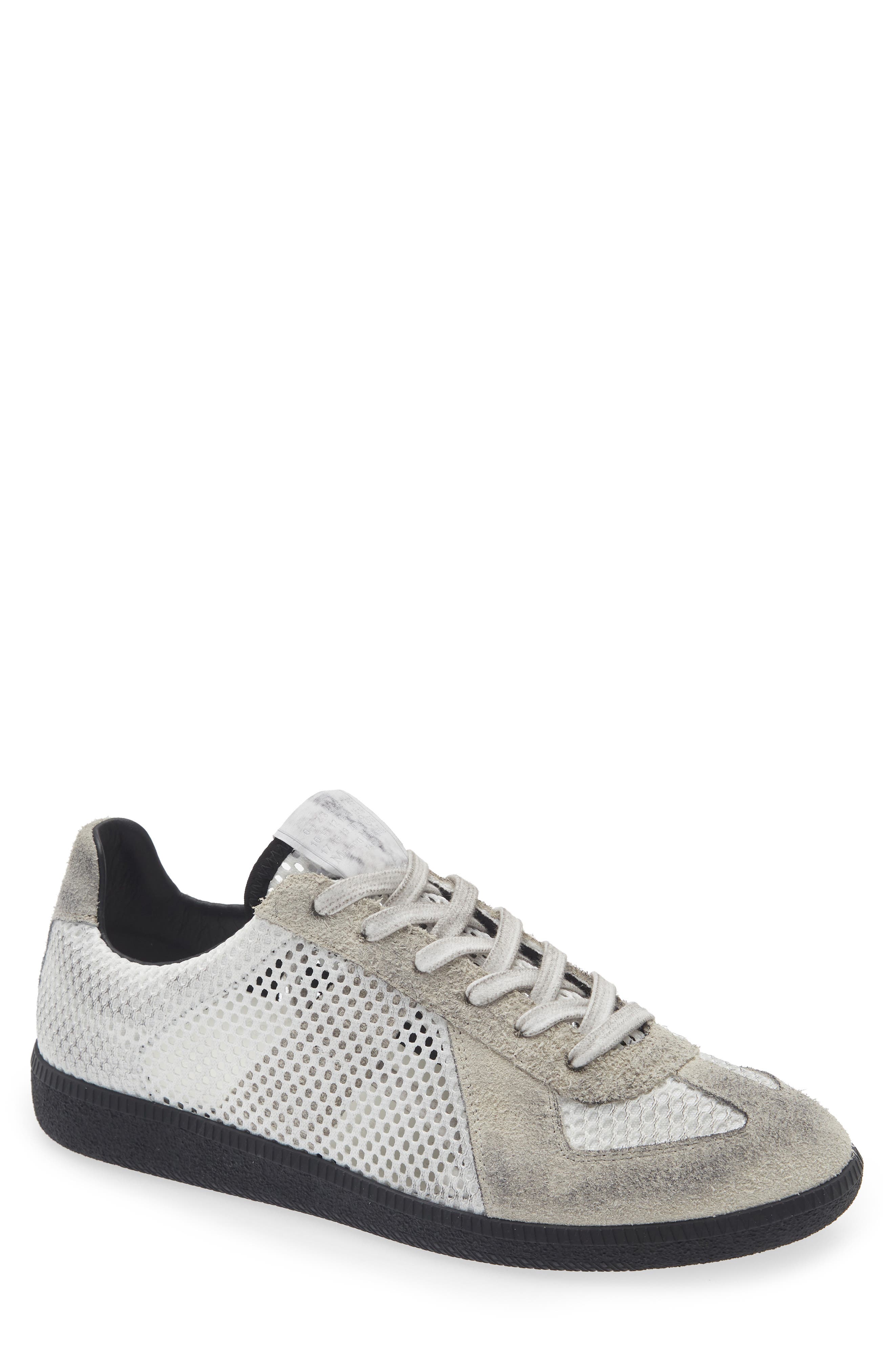 Maison Margiela Replica Low Top Sneaker, Main, color, White/ Grey