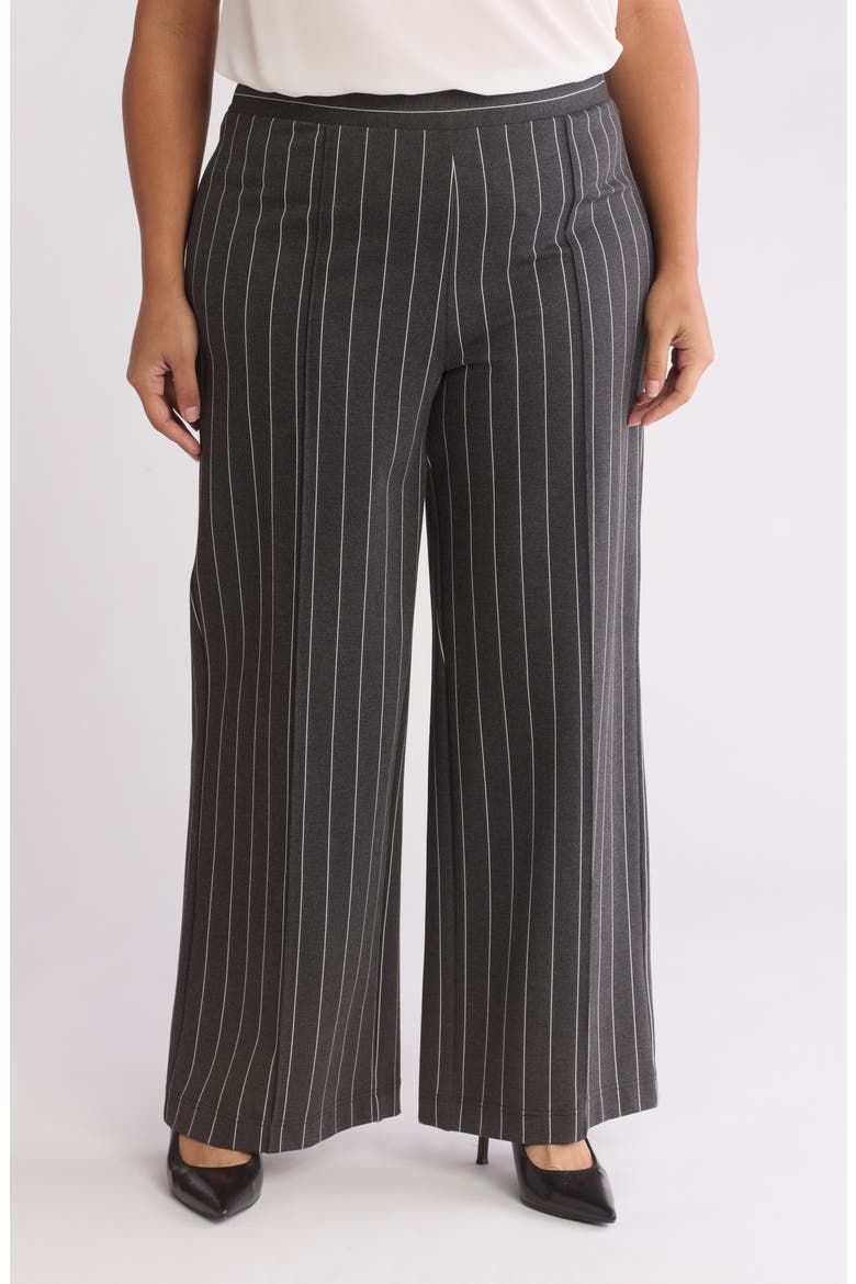 Juliette Pants, Main, color, CHARCOAL GREY/ WHITE PINSTRIPE