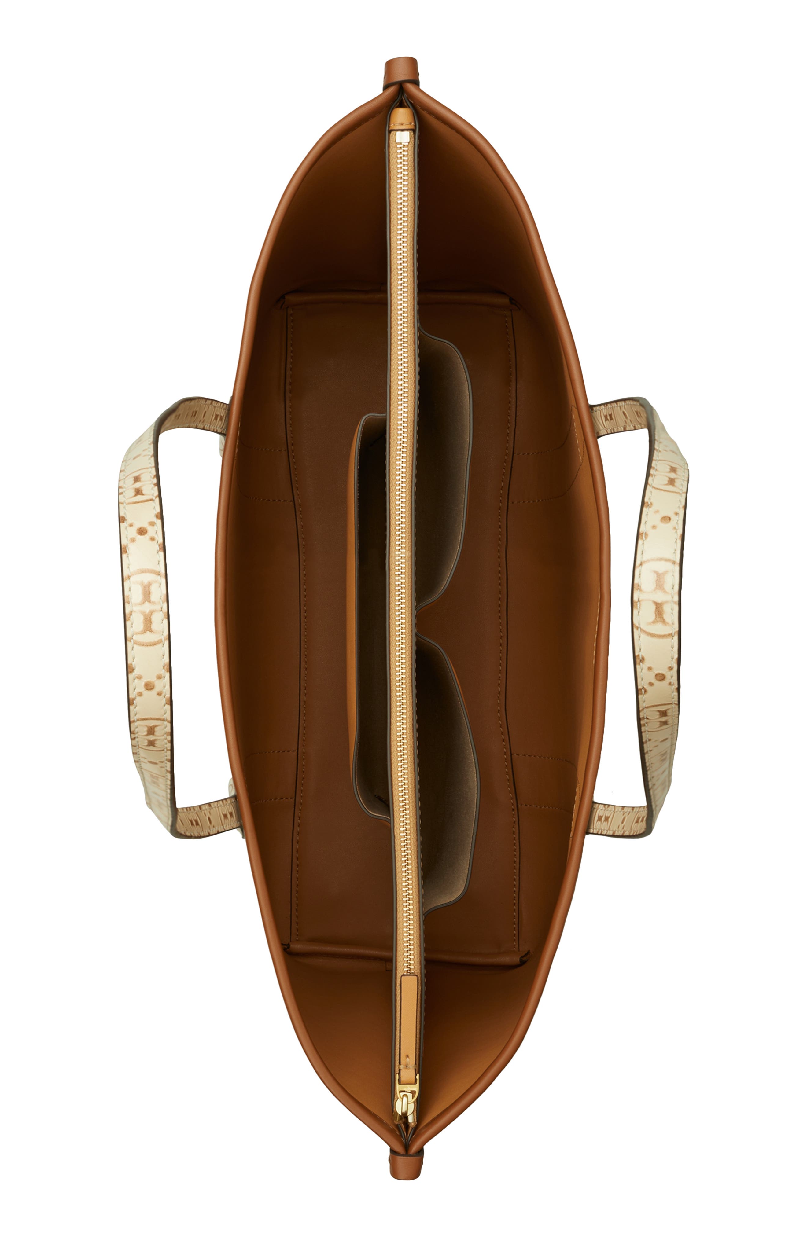 Tory Burch Perry Triple Compartment Canvas Tote, Alternate, color, 