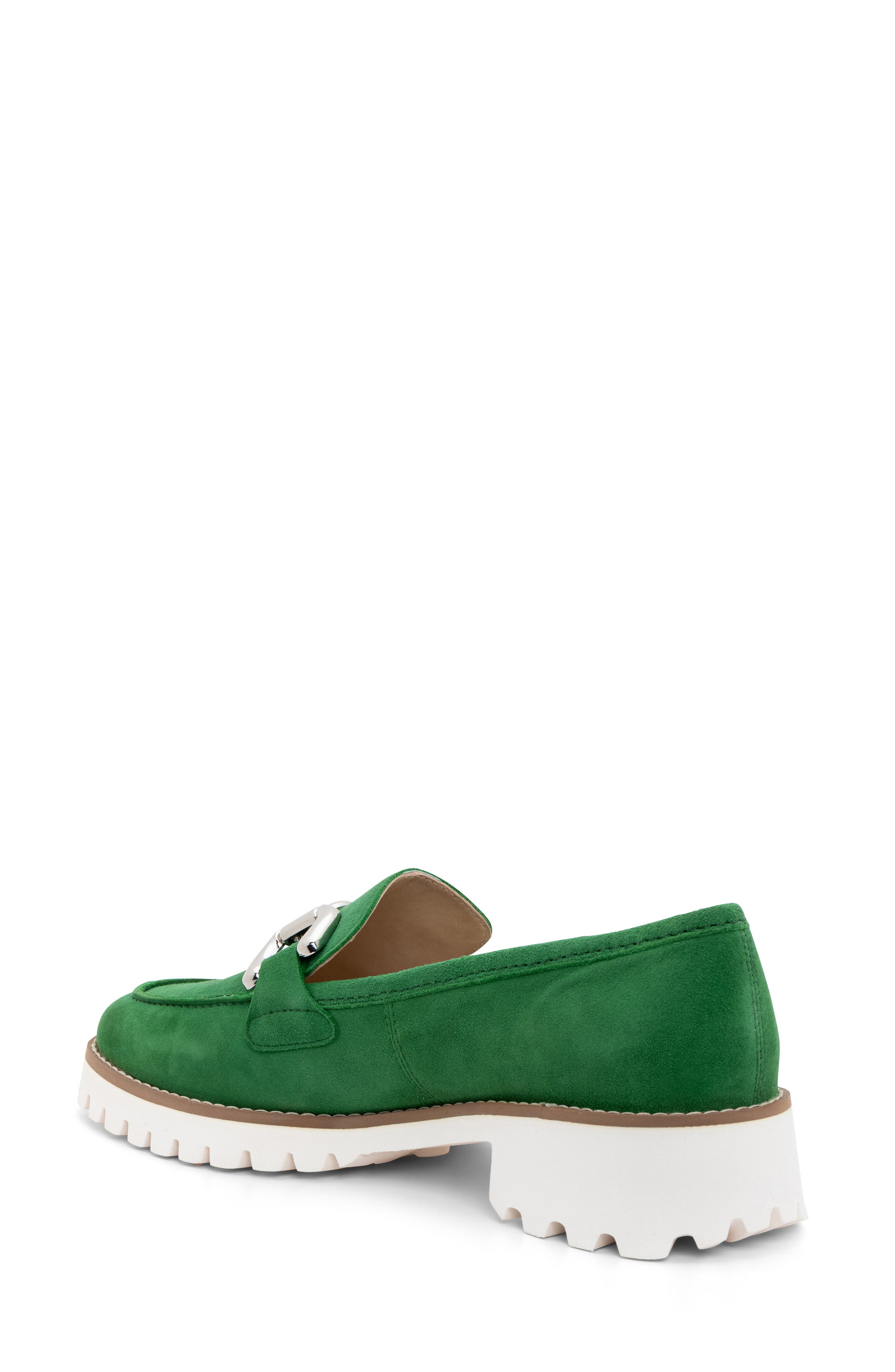 ara Kiana Lug Sole Loafer, Alternate, color, Grass