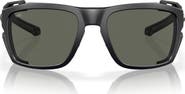 Costa Del Mar King Tide 8 60mm Polarized Rectangular Sunglasses