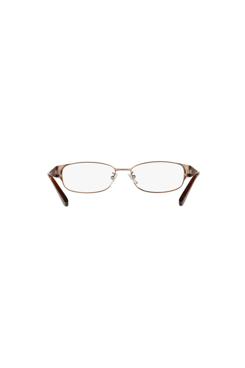 54mm Rectangle optical glasses, Alternate, color, Copper