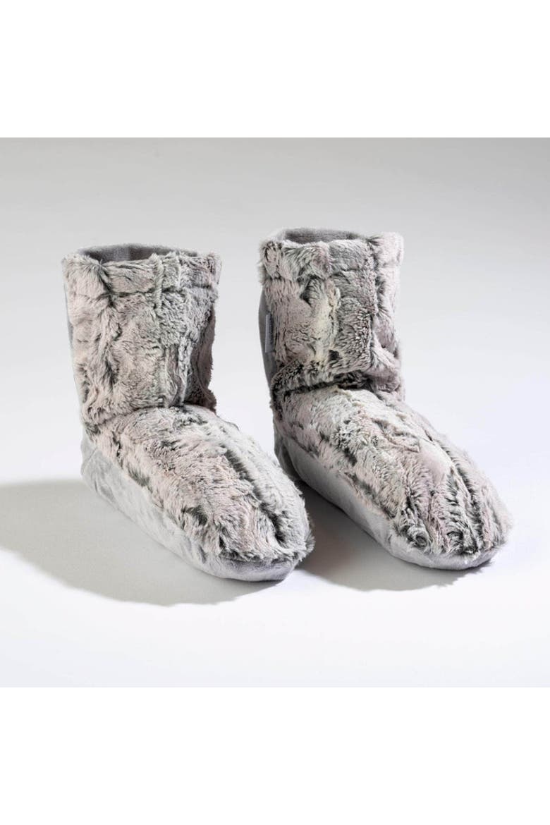 Eucalyptus Spa Booties, Main, color, Silver Fox