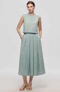 JUANA Amaia Pleated Maxi Skirt