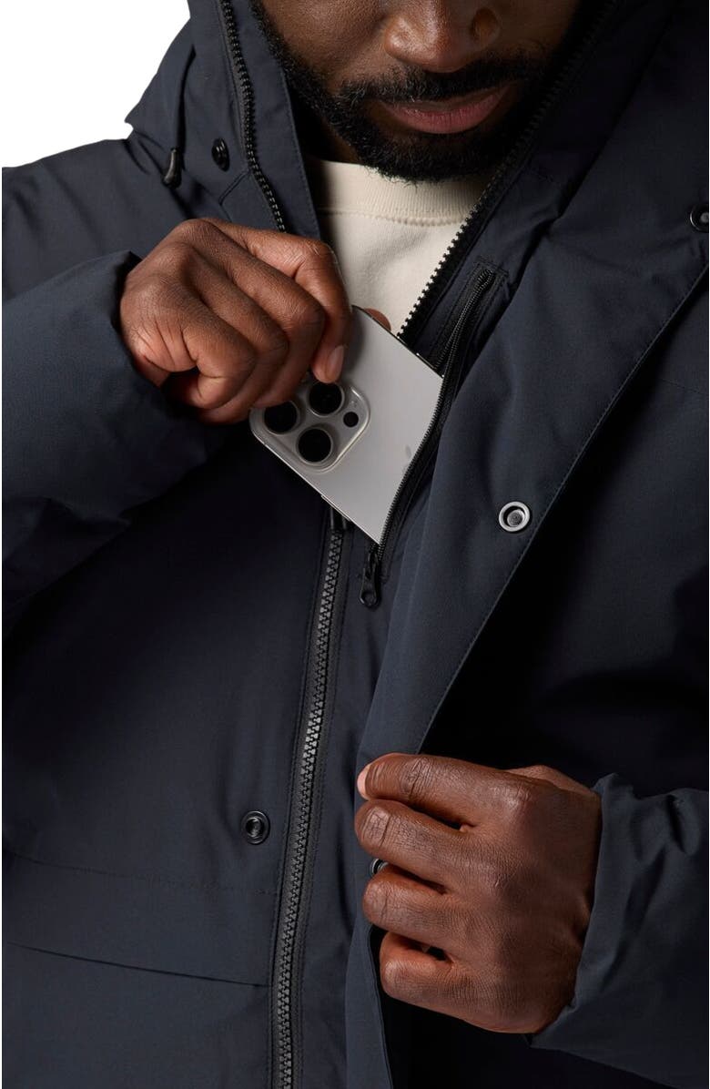 Backcountry Allied Down Après Jacket - Men's, Alternate, color, Black