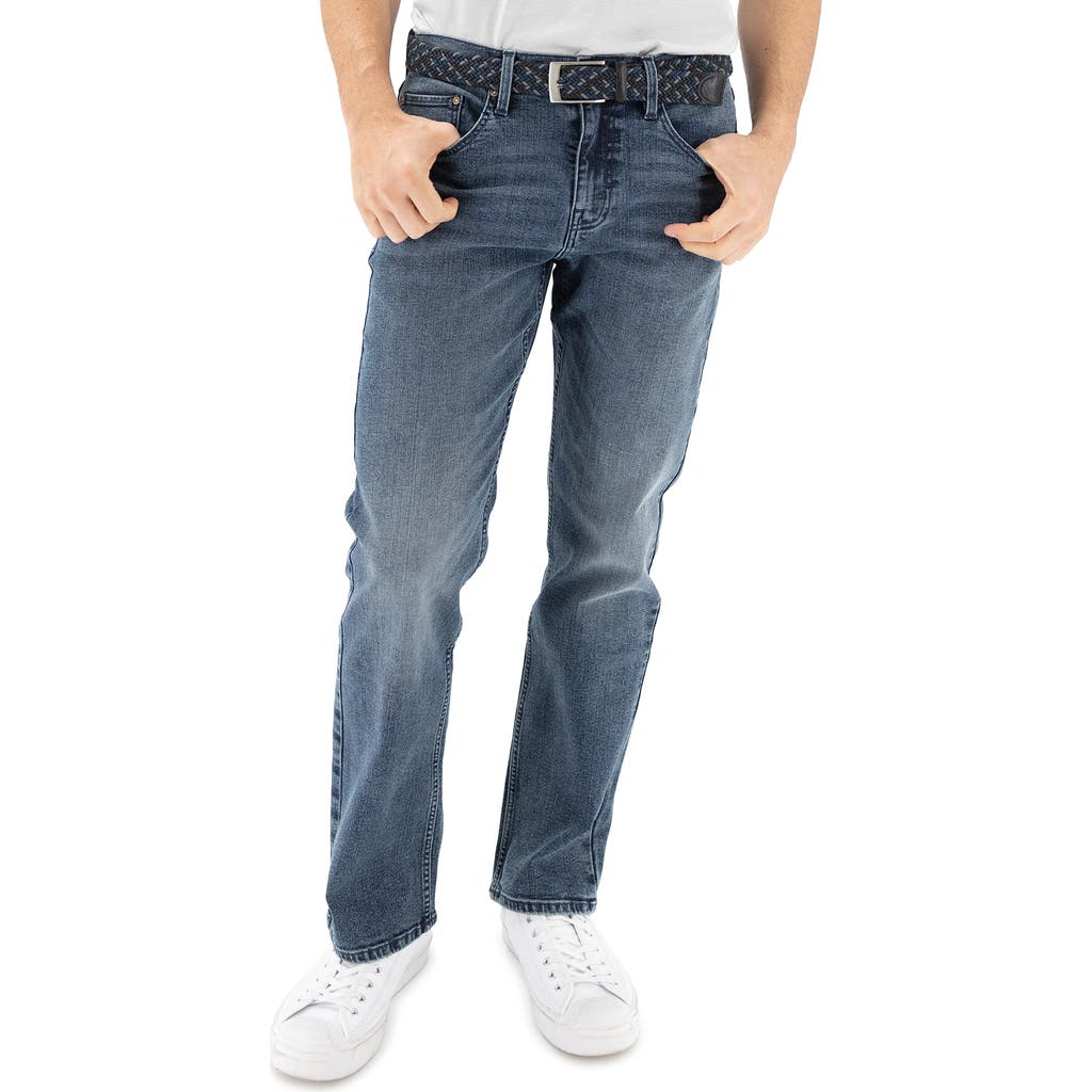 Devil-dog Dungarees Bootcut Jeans In Medium Stone