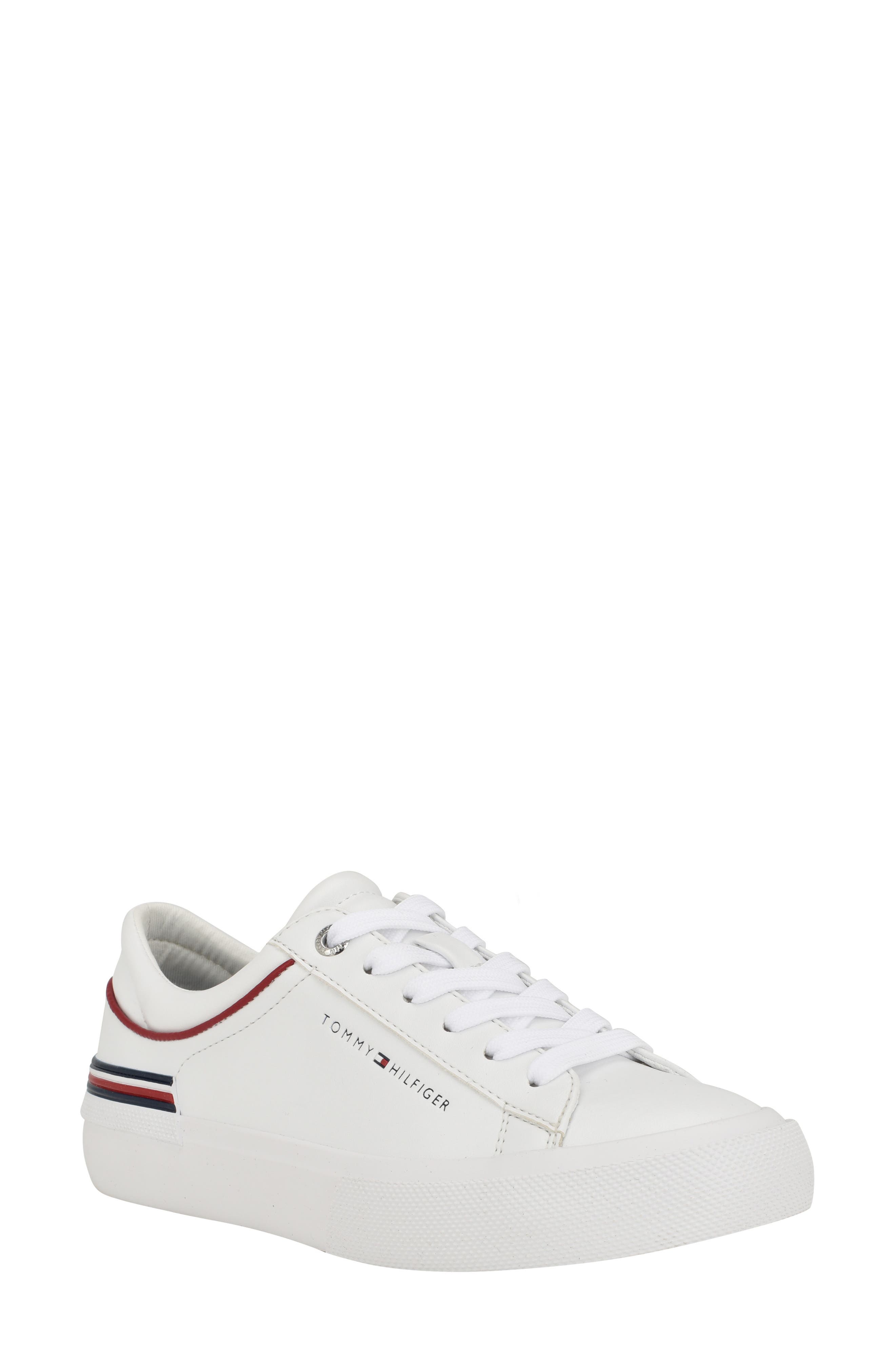 Tommy Hilfiger Kerline Sneaker, Main, color, Whi01