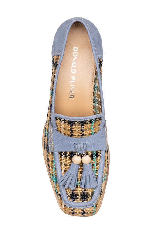 Donald Pliner Tailored Heel Bouclé Loafer