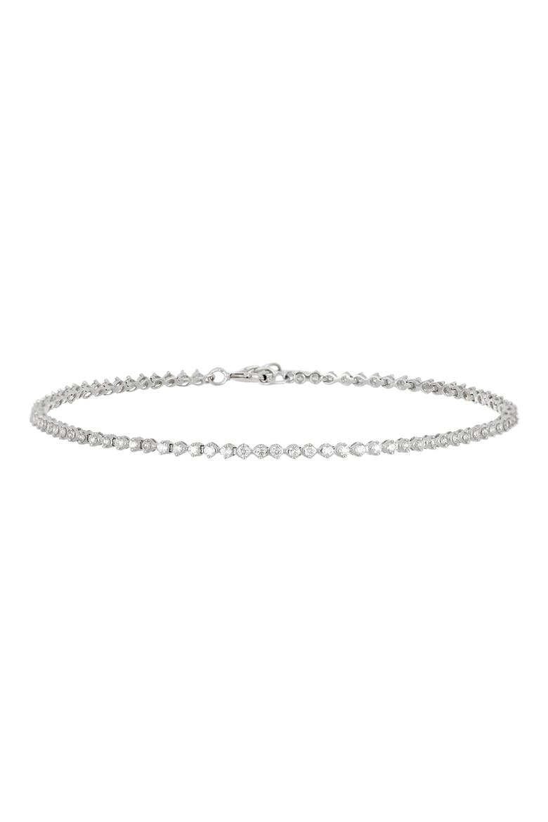 Audrey Diamond Tennis Bracelet, Main, color, 18K WHITE GOLD