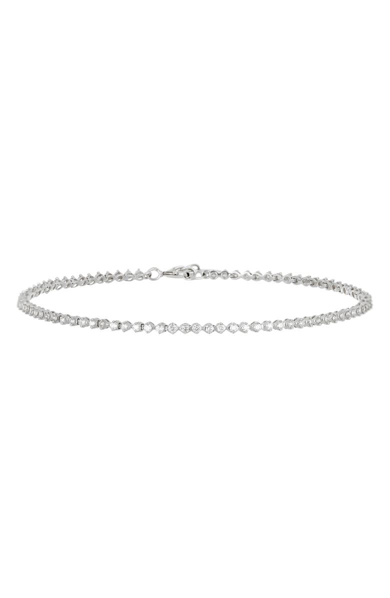 Bony Levy Audrey Diamond Tennis Bracelet, Main, color, 18K White Gold