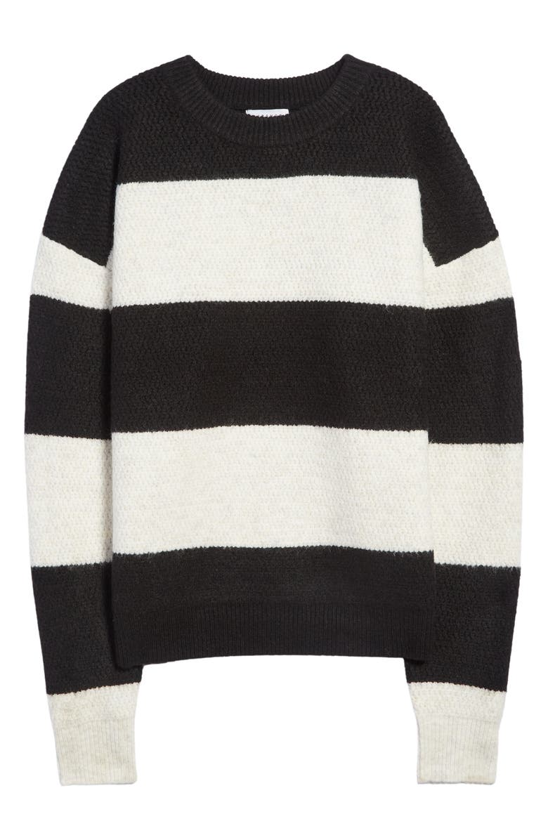 Topshop Exposed Seam Sweater, Main, color, 
