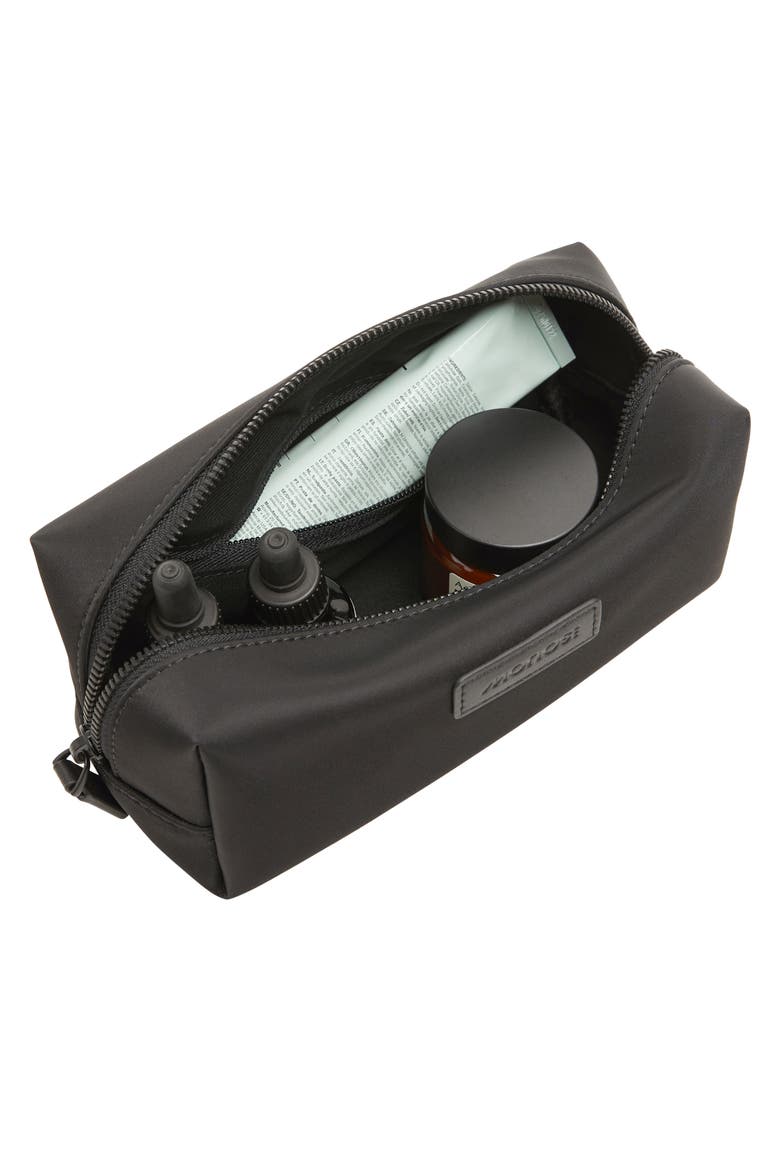 Small Metro Toiletry Case, Alternate, color, CARBON BLACK