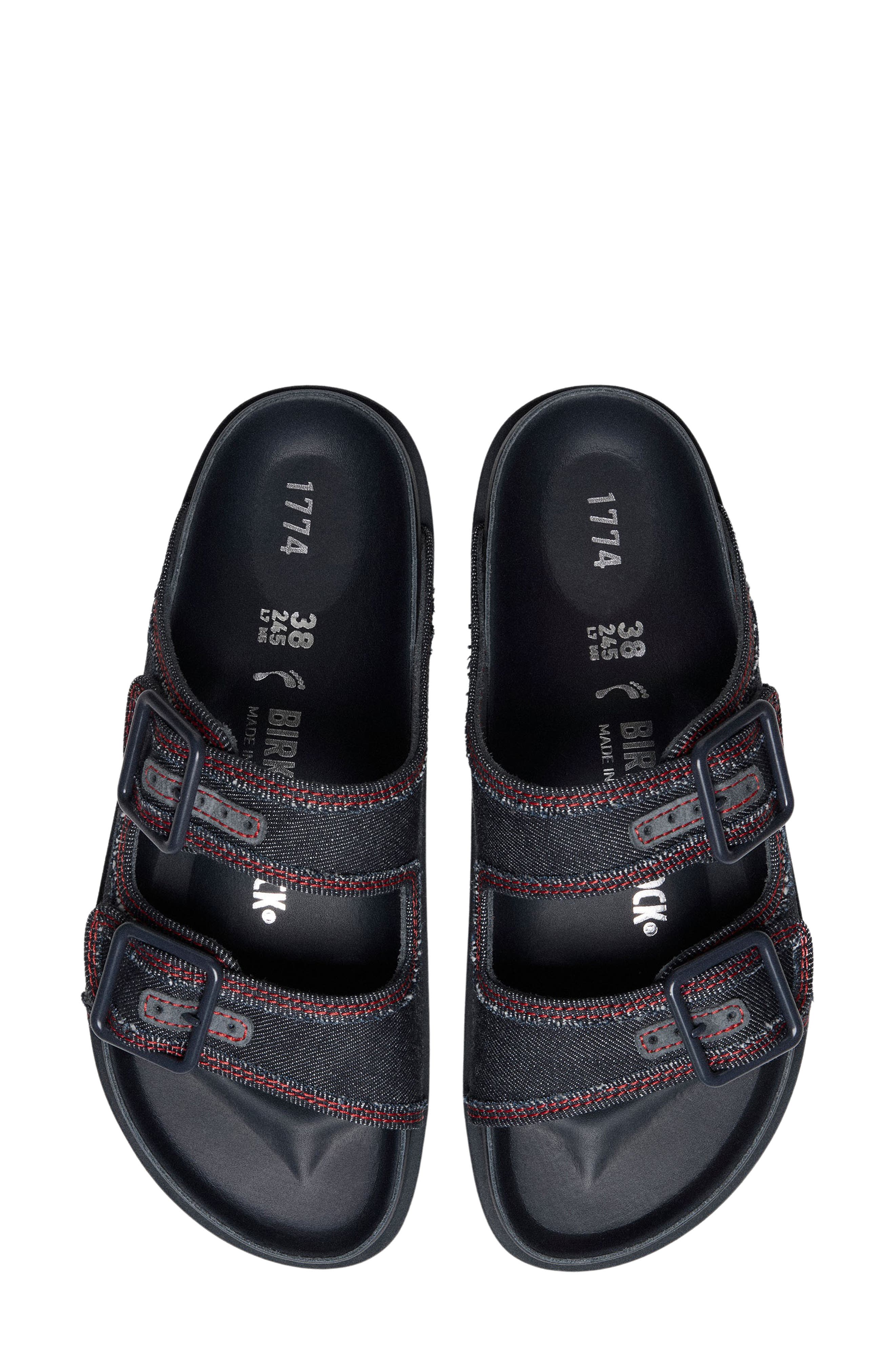 1774 BIRKENSTOCK Arizona Denim Sandal, Alternate, color, 