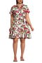  Ivory/Pink Multi Floral Tropic