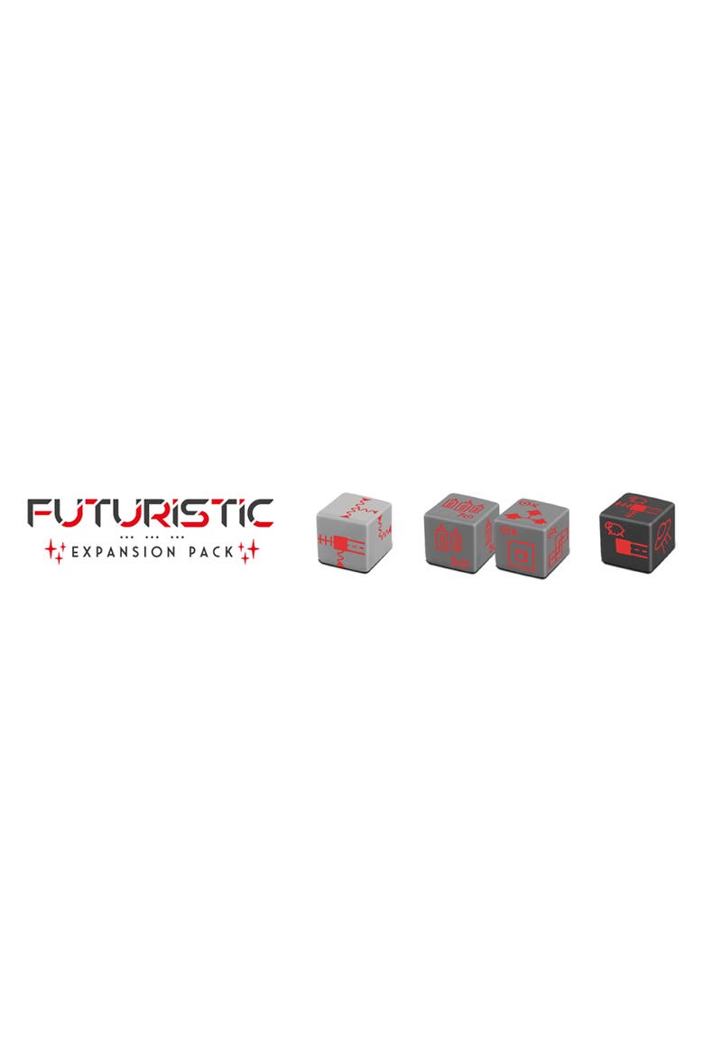 Railroad Ink Futuristic Expansion Pack, 1+ Players, Alternate, color, Multicolored