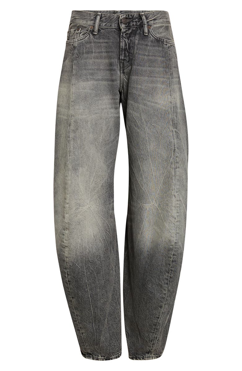 Acne Studios 2006 Gothik Barrel Leg Jeans, Main, color, Washed Black
