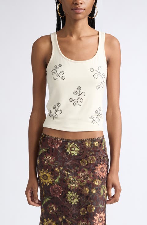 Cali Studded Rib Tank