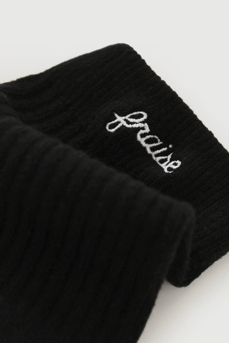 Script Grip Socks, Alternate, color, Onyx