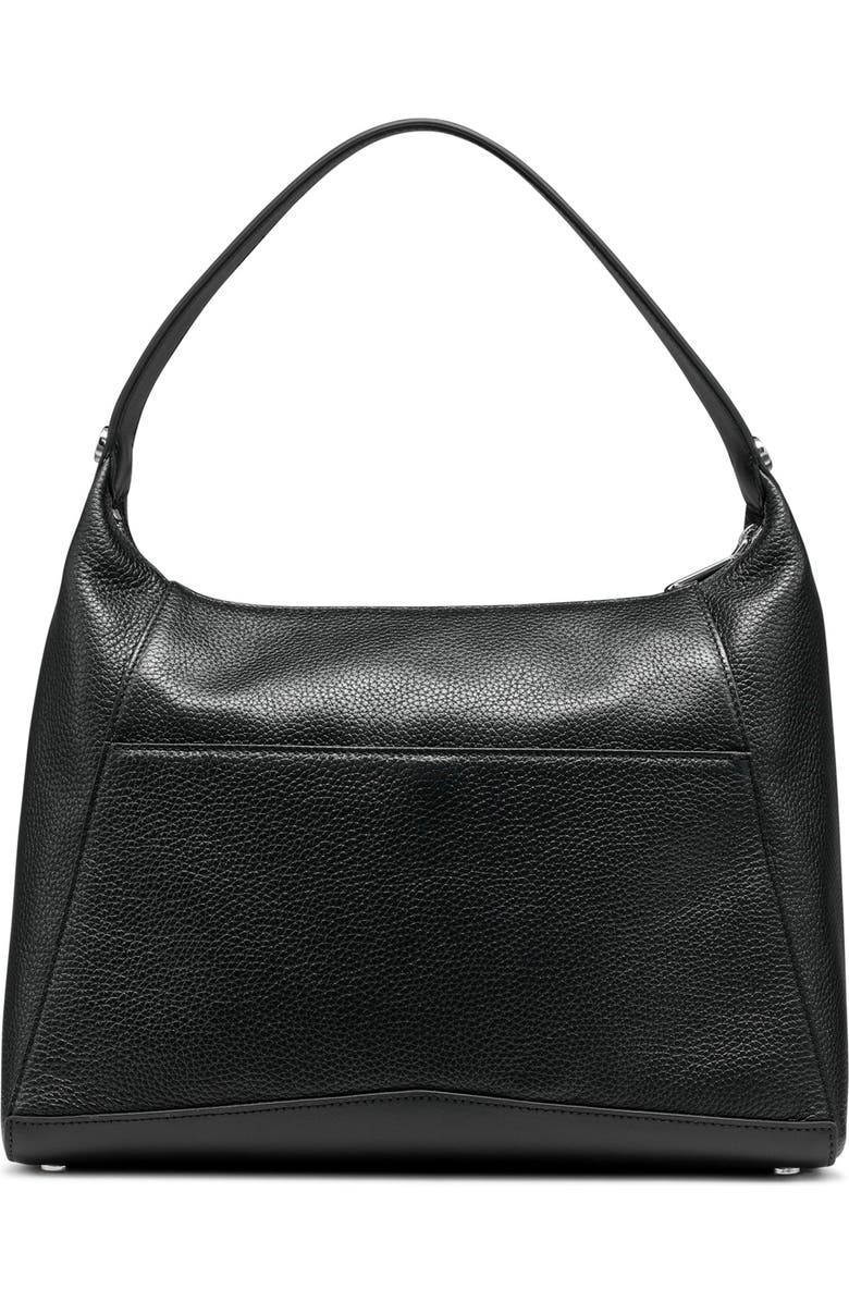 KARL LAGERFELD PARIS Lunette Hobo Leather Bag, Alternate, color,