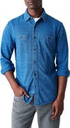 Faherty Knit Seasons Organic Cotton Button-Up Shirt