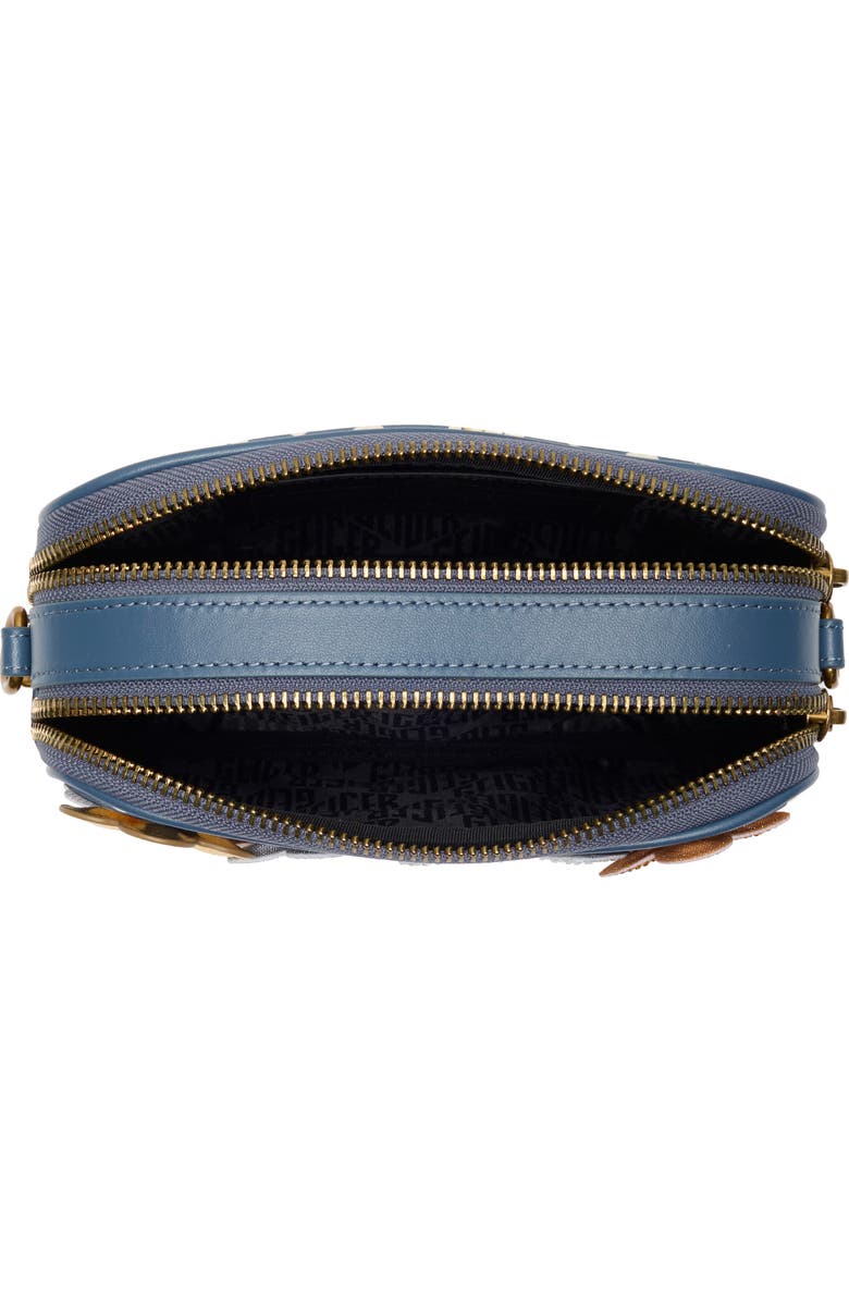 Kurt Geiger London Kensington Daisy Twill Camera Bag, Alternate, color, Blue Pale