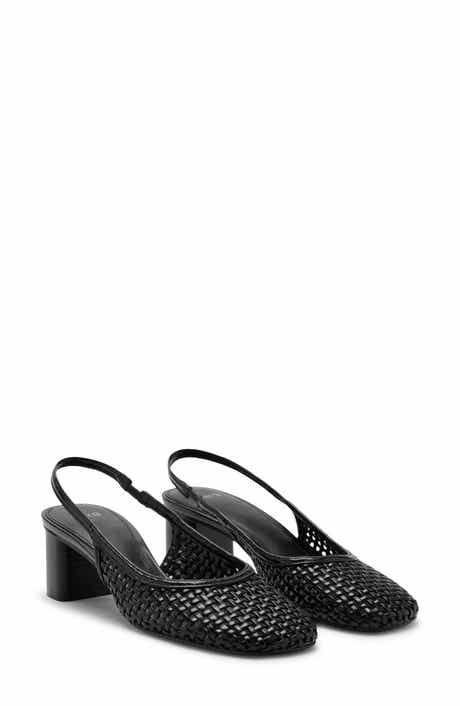 Braided Slingback Pump