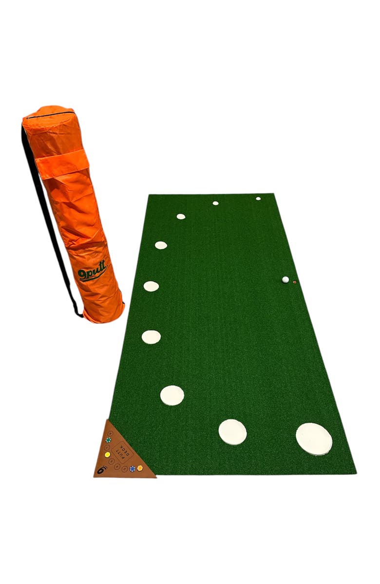 9Putt Golf Putting Mat 8X4 Feet, Main, color,
