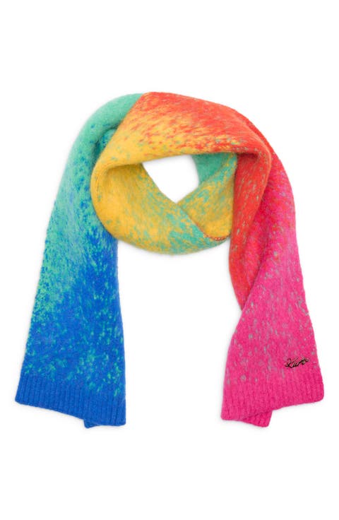 Pixel Gradient Scarf