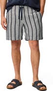 Rodd & Gunn The Laurels Stripe Cotton Blend Drawstring Shorts
