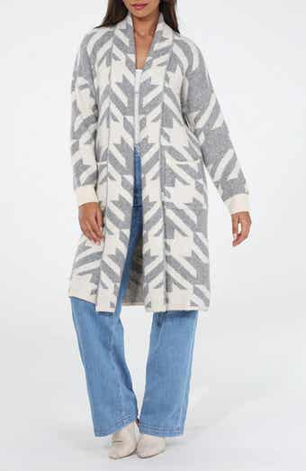 RAIN AND ROSE Print Cardigan