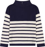 Busy Bees Cotton Zip Sweater