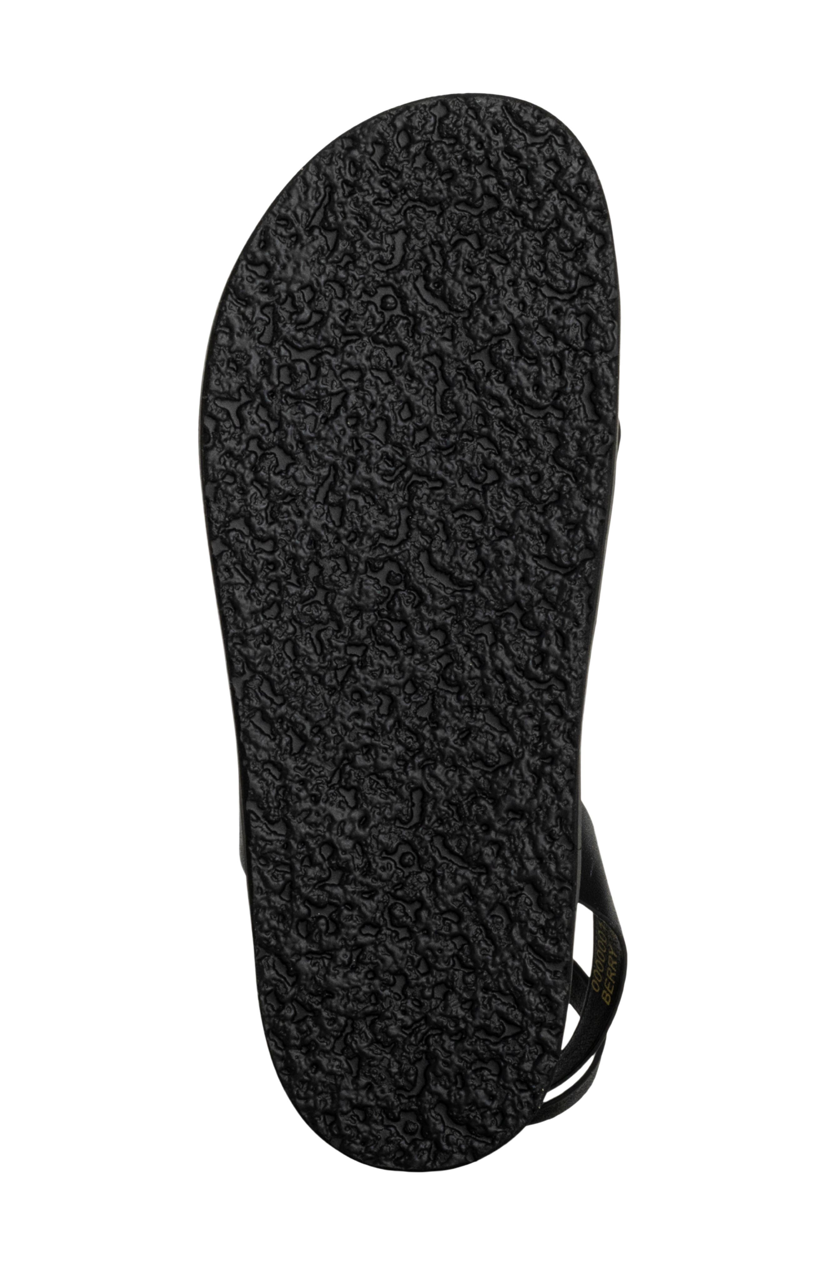 SHUSHOP Berry Ankle Strap Sandal, Alternate, color, Black