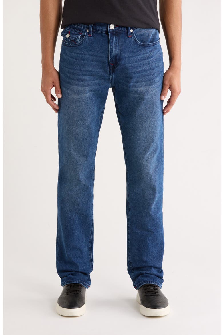 Ricky Straight Leg Jeans, Main, color, MEDIUM RUSTIC BARN WASH