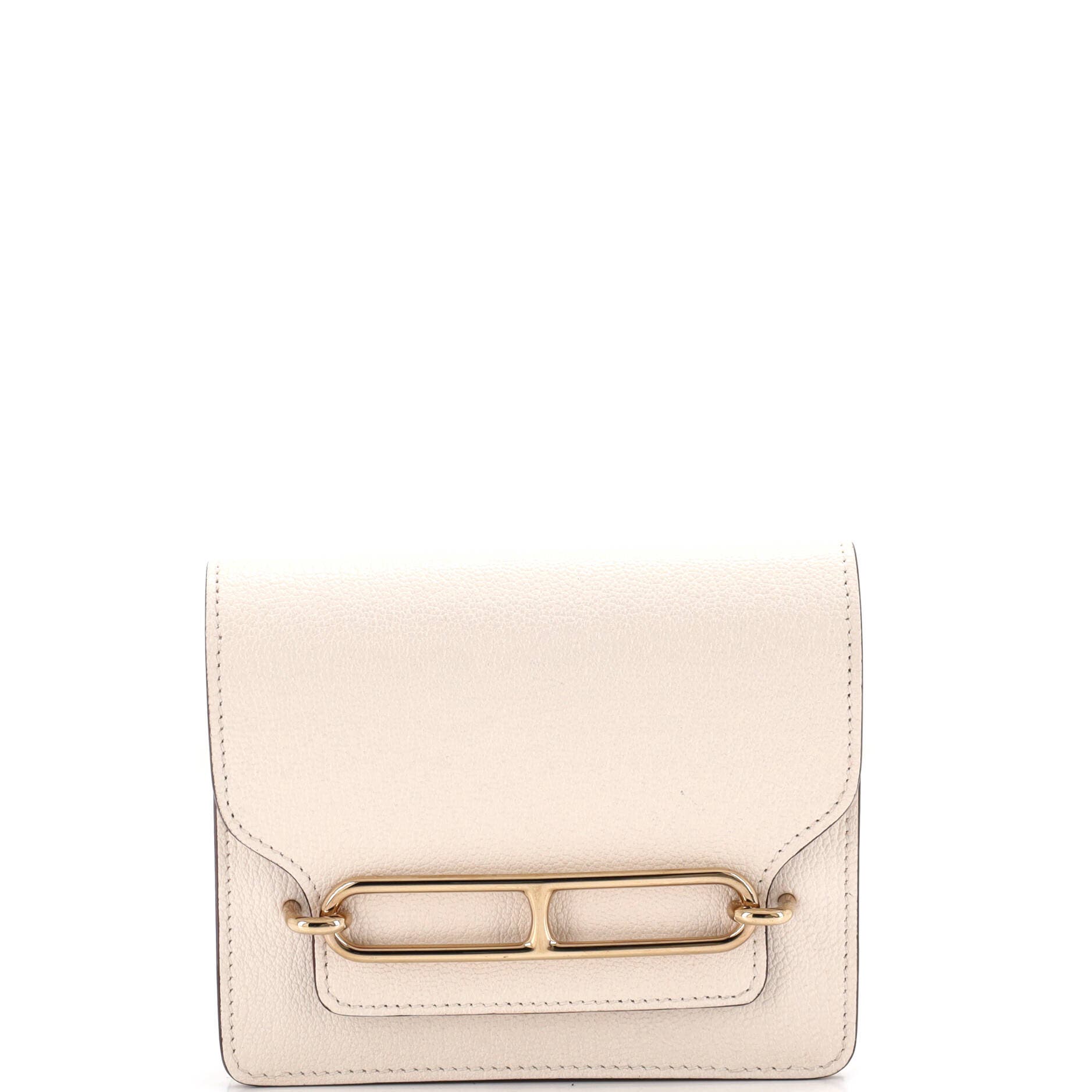 Roulis Slim Wallet Chevre Mysore, Main, color, White