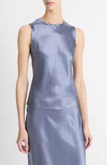 Vince Naia™ Sleeveless Satin Shell